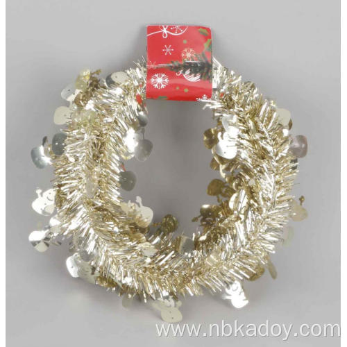 CHRISTMAS WREATH, 25CM SIZE, CHRISTMAS SEQUIN WREATH